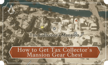 AC Mirage - How to Get Tax Collector’s Mansion Gear Chest