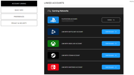 Modern Warfare 3 - Remove Linked Accounts