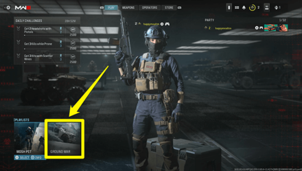 Modern Warfare 3 - Play Ground War