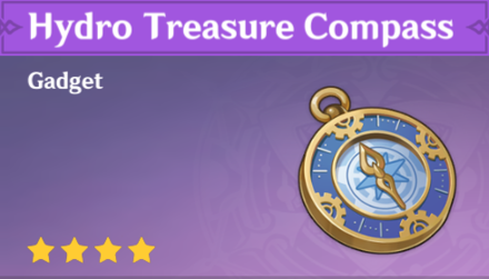 Genshin Impact - How to Get Hydro Treasure Compass and Effects