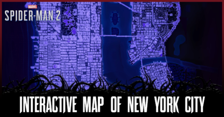 Spider-Man 2 - Interactive Map of New York Banner