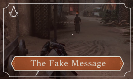 AC Mirage - The Fake Message Walkthrough