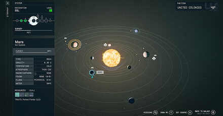 Starfield - My North Star Map Location