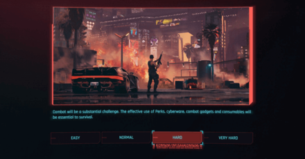 Cyperpunk 2077 Phantom Liberty - Hard Difficulty