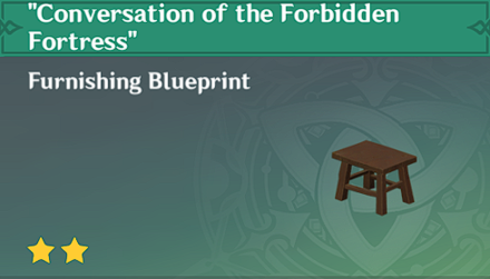 Genshin Impact - How to Get Conversation of the Forbidden Fortress Furnishing