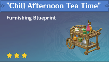Genshin Impact - How to Get Chill Afternoon Tea Time Furnishing