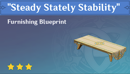 Genshin Impact - How to Get Steady Stately Stability Furnishing