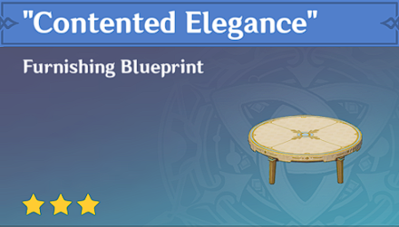 Genshin Impact - How to Get "Contended Elegance" Furnishing