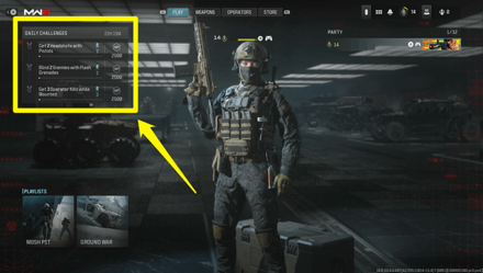 Modern Warfare 3 - Complete Daily Challenges