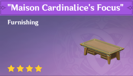 Genshin Impact - How to Get Maison Cardinalice