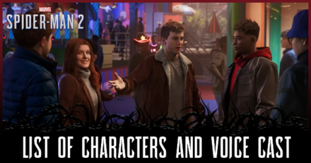 Spider-Man 2 List of Characters