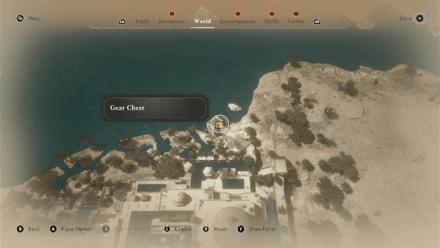 AC Mirage - North of Anbar Winter Palace Map