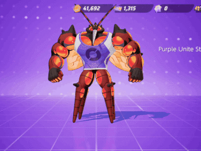 Purple UNITE Style 3D Preview