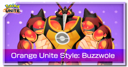 Pokemon UNITE - Orange Style (Buzzwole) Banner