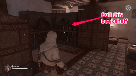 AC Mirage - Pull the Middlemost Bookshelf
