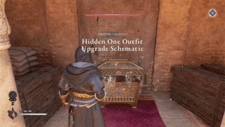 AC Mirage - Hidden One Outfit and its Upgrades