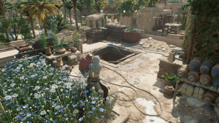 AC Mirage - Throw the Fire Vase on the Breakable Wall