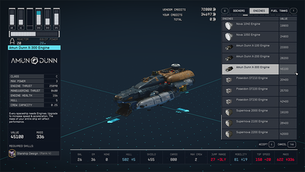 Starfield - All Ship Parts Unlock Level 60