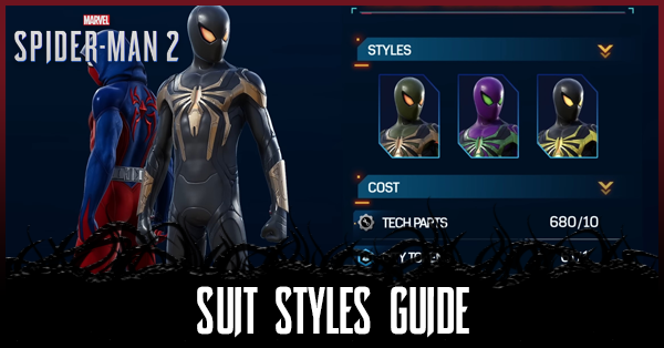 Suit Styles Guide: List of All Suit Styles | Spider-Man 2 (PS5)｜Game8