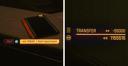 Cyberpunk 2077 Phantom Liberty - Apartment Pricing Bug