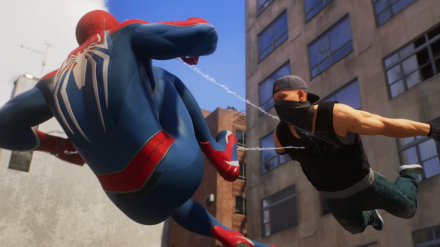 Spider-Man 2 - Peter aerial combat