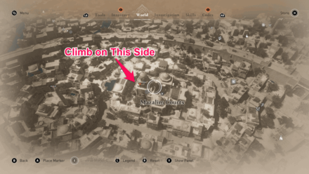 AC Mirage - Climb on This Side of Mazalim Courts