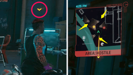 Cyperpunk 2077 Phantom Liberty - Bounty Hunting Overworld and Map