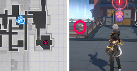 Honkai Star Rail - Aetherium Wars - Cloudford Victory Zone Chest Location 3