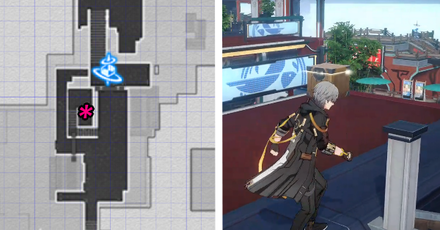 Honkai Star Rail - Aetherium Wars - Cloudford Victory Zone Chest Location 1