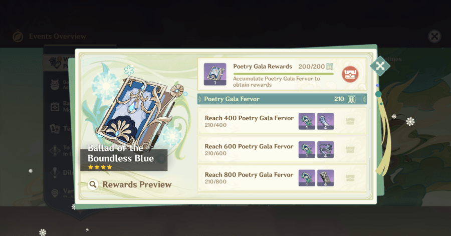 Genshin - 4.1 Waterborne Poetry