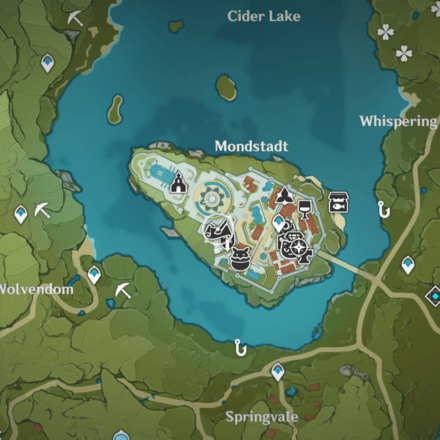 Genshin - The City of Wine and Song Location