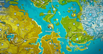 Genshin Impact Congenial Gathering Quest Guide - Location