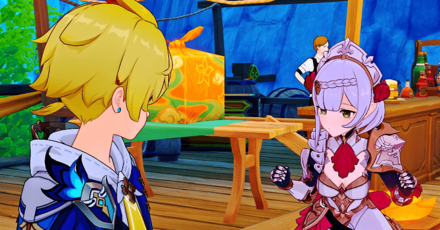 Genshin Impact Congenial Gathering Quest Walkthrough - Go to Stone Gate