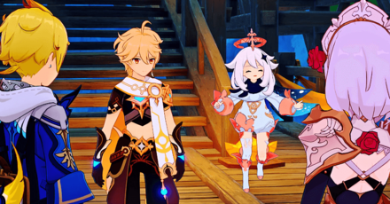 Genshin Impact Congenial Gathering Quest Walkthrough - View the first Poetry Riddle