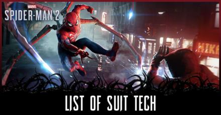 Spider-Man 2 - List of Suit Tech