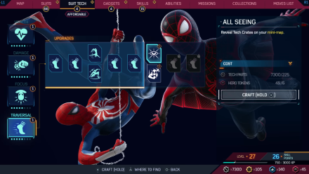 Spider-Man 2 - Upgrade Suit Tech