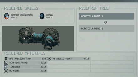 Starfield - Required for the Horticulture Research Projects