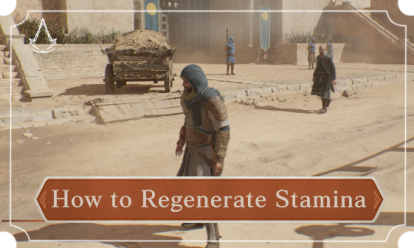 AC Mirage - How to Regenerate Stamina