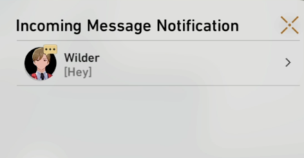 Honkai Star Rail - Incoming Message Notify