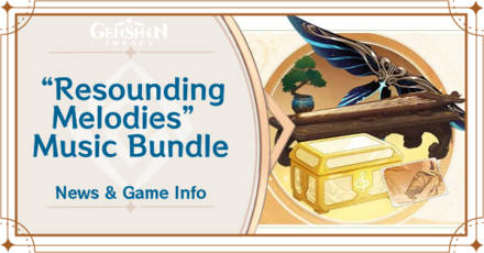 Genshin Impact - Resounding Melodies 2023 Glider Bundle