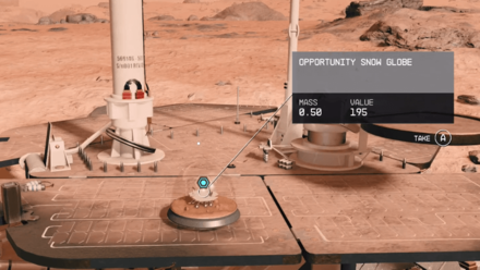 Opportunity Snow Globe