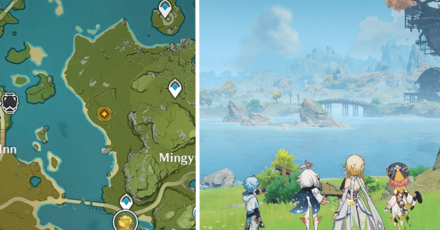 Genshin - Follow Chongyun to the Marked Location