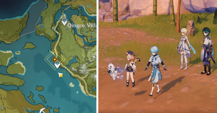 Genshin - Head to Bishui Plain