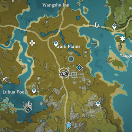 Genshin - Treasured Innocence - A Small Pavilion Map Location