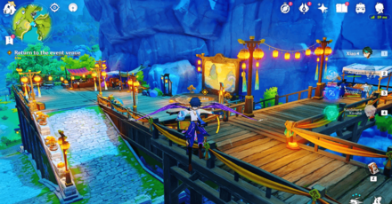 Genshin Impact Heart of the Deep Quest Walkthrough - Return to the event venue