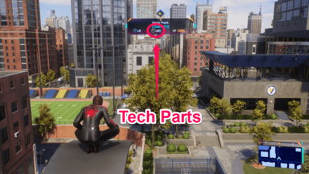 Spider-Man 2 - Tech Parts rewards