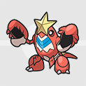 Pokemon Scarlet and Violet SV - Crawdaunt Gray Icon
