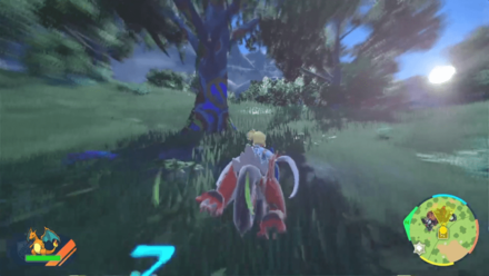 Pokemon Scarlet and Violet - Dash Into Tree