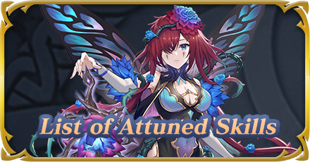 List of Attuned Skills