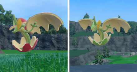 Pokemon Scarlet and Violet - Shiny and Regular Flapple